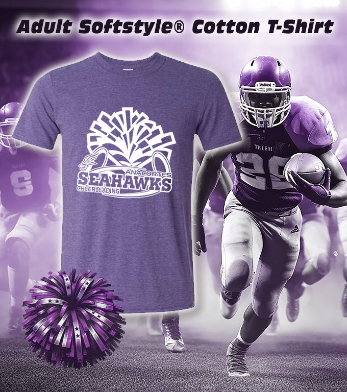 ANACORTES CHEERLEADING SEAHAWKS SPIRIT - SOFTSTYLE TEE