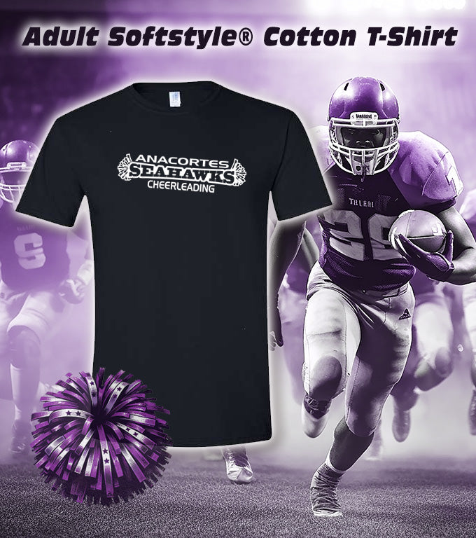 ANACORTES SEAHAWKS CHEERLEADING - SOFTSTYLE TEE