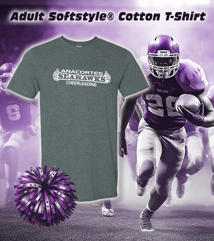 ANACORTES SEAHAWKS CHEERLEADING - SOFTSTYLE TEE