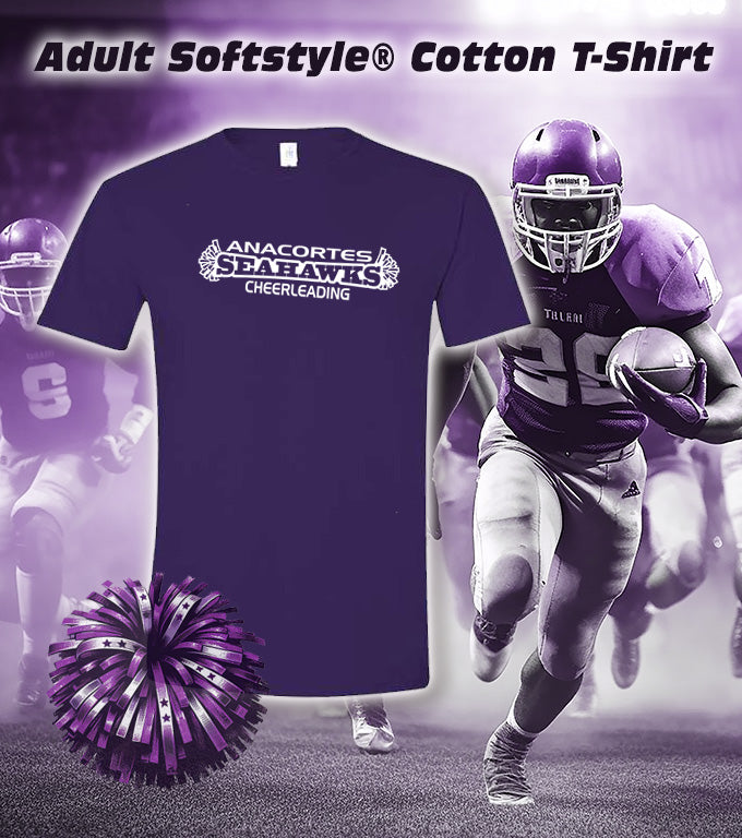 ANACORTES SEAHAWKS CHEERLEADING - SOFTSTYLE TEE