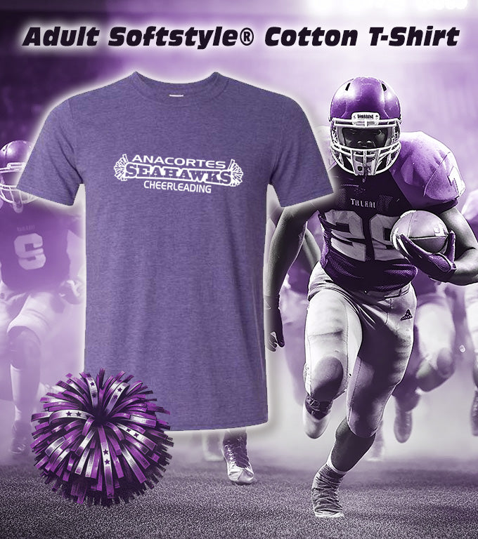 ANACORTES SEAHAWKS CHEERLEADING - SOFTSTYLE TEE