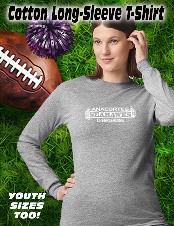 ANACORTES SEAHAWKS CHEERLEADING - LONG SLEEVE TEE