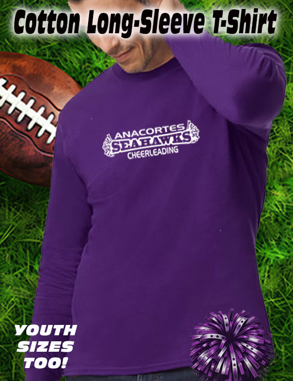 ANACORTES SEAHAWKS CHEERLEADING - LONG SLEEVE TEE