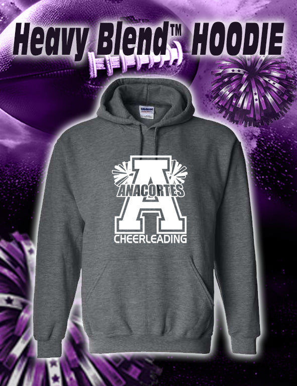 ANACORTES CHEERLEADING SEAHAWKS "A" SPIRIT - 50/50 HOODIE