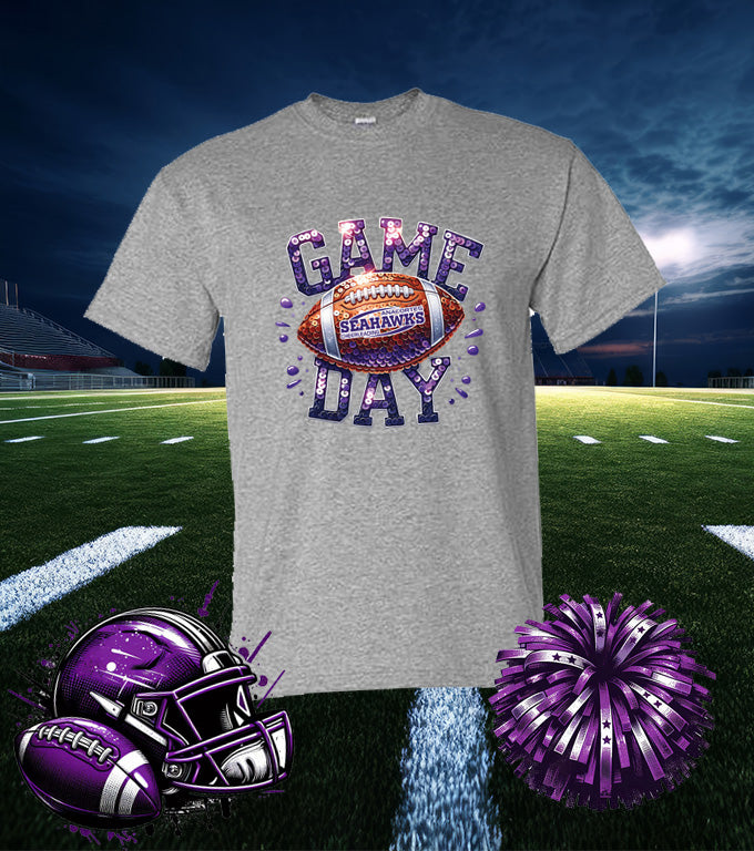 ANACORTES SPARKLE GAME DAY 50/50 TEE SHIRT