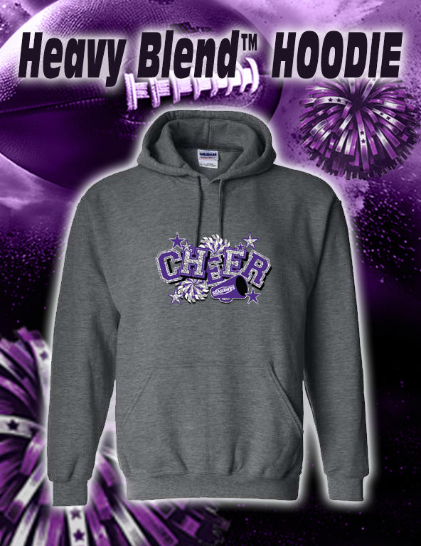 ANACORTES CHEER SPARKLE - 50/50 HOODIE