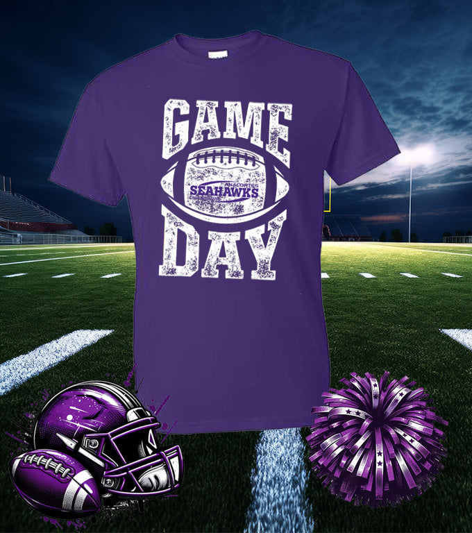ANACORTES CHEER FOOTBALL GAME DAY 50/50 TEE SHIRT