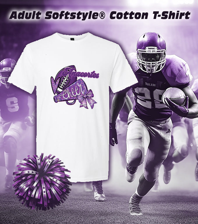 FUN DESIGNS! ANACORTES SEAHAWKS CHEERLEADING - SOFTSTYLE TEE