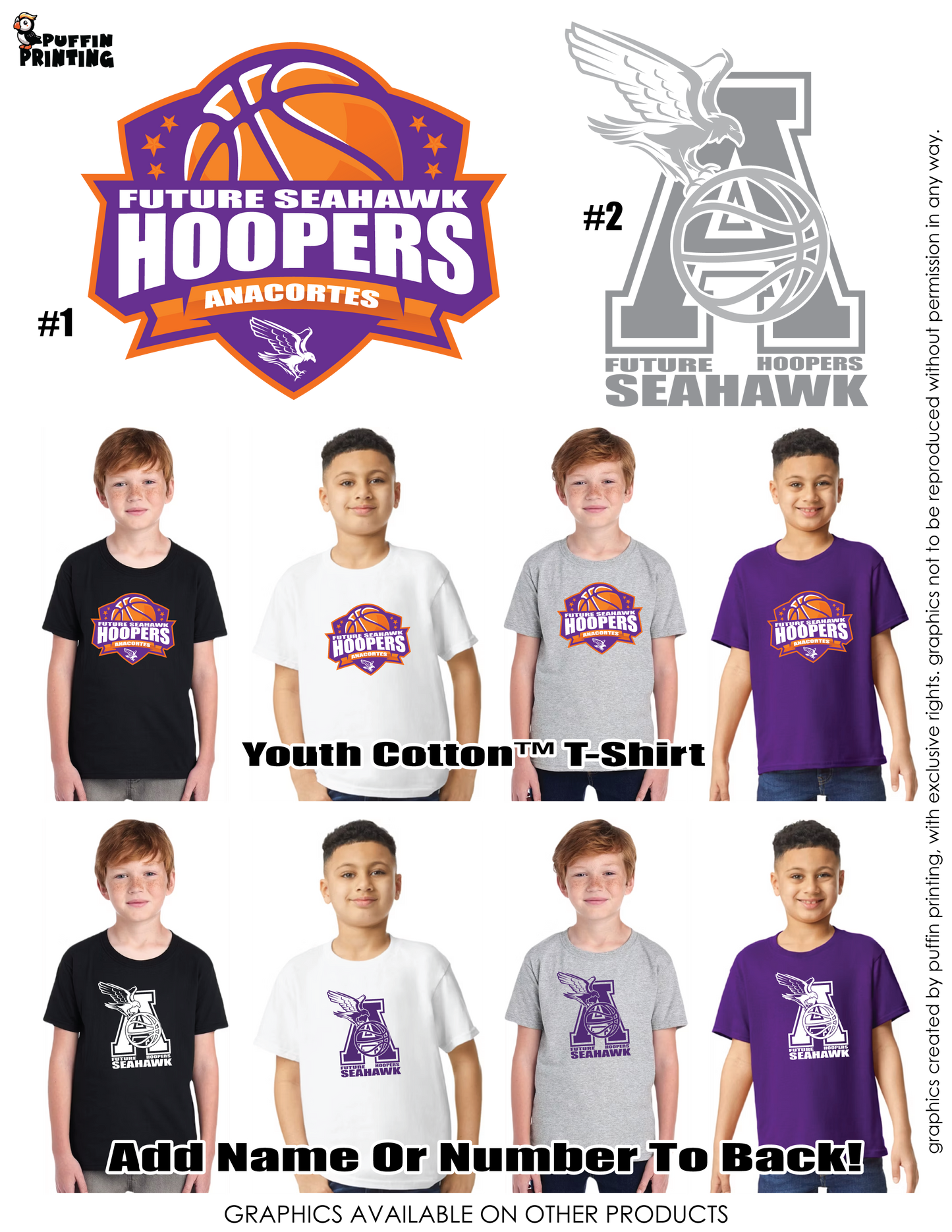 Future Seahawk Hoopers -TEE SHIRT