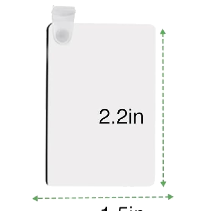 CUSTOM PHOTO RECTANGLE KEYCHAIN