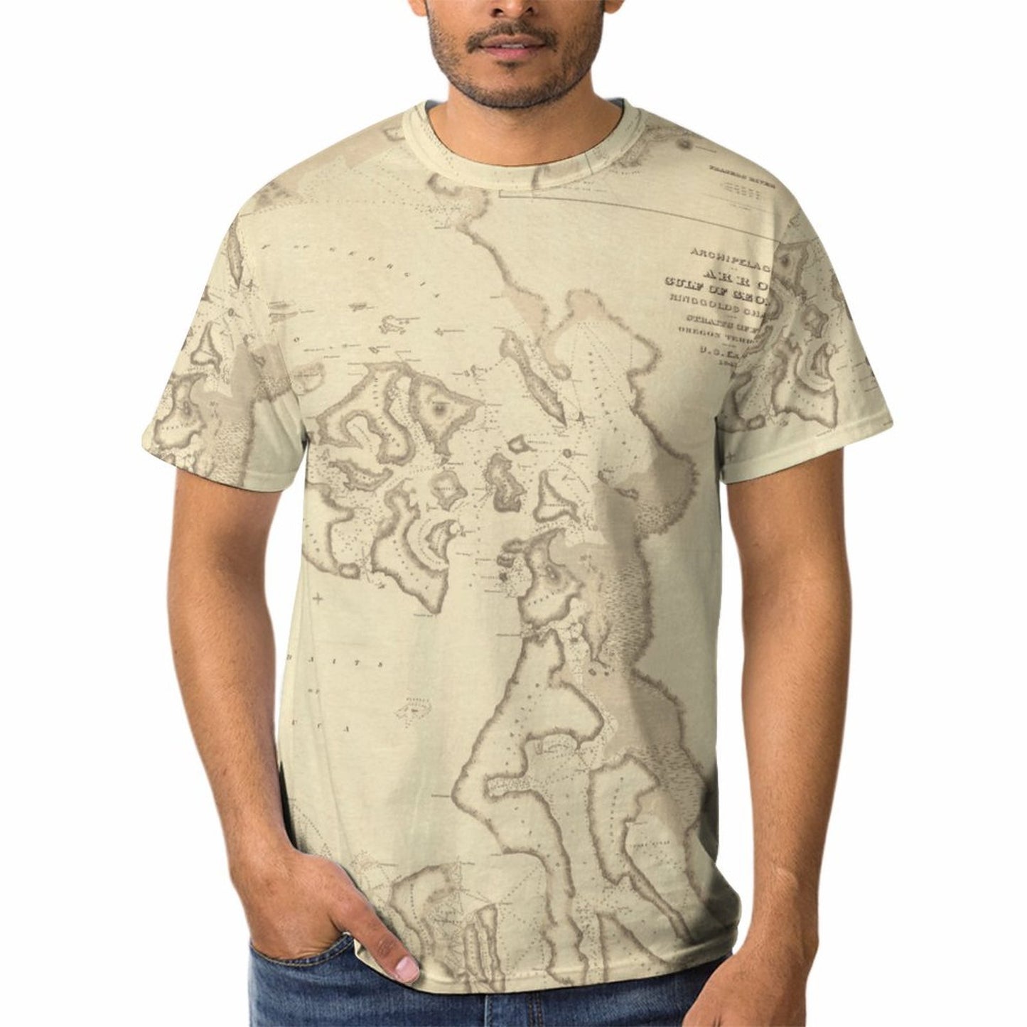 ANACORTES MAP T-Shirt
