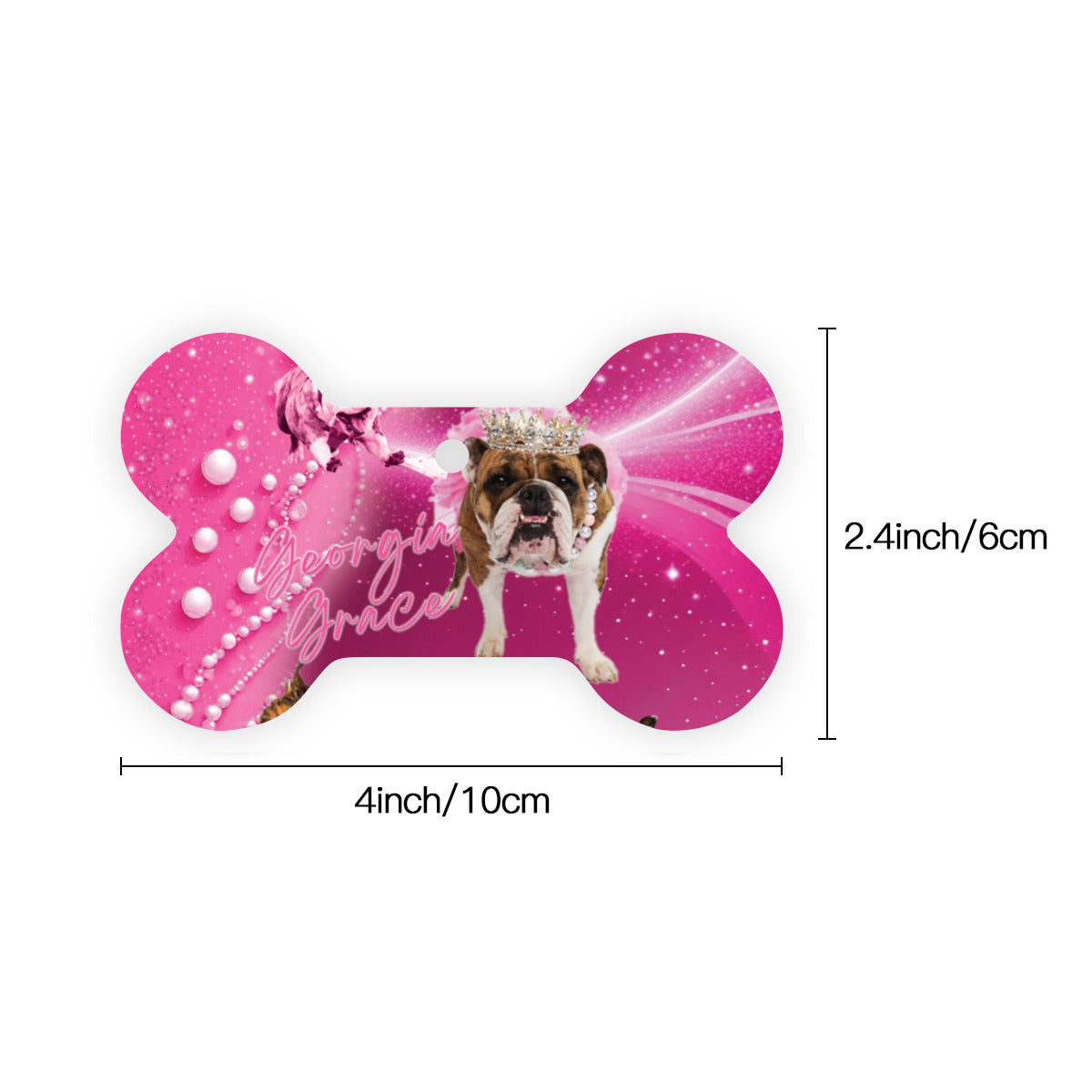 Christmas Day Bone Hanging (Single Side Printing) | High quality metal aluminum