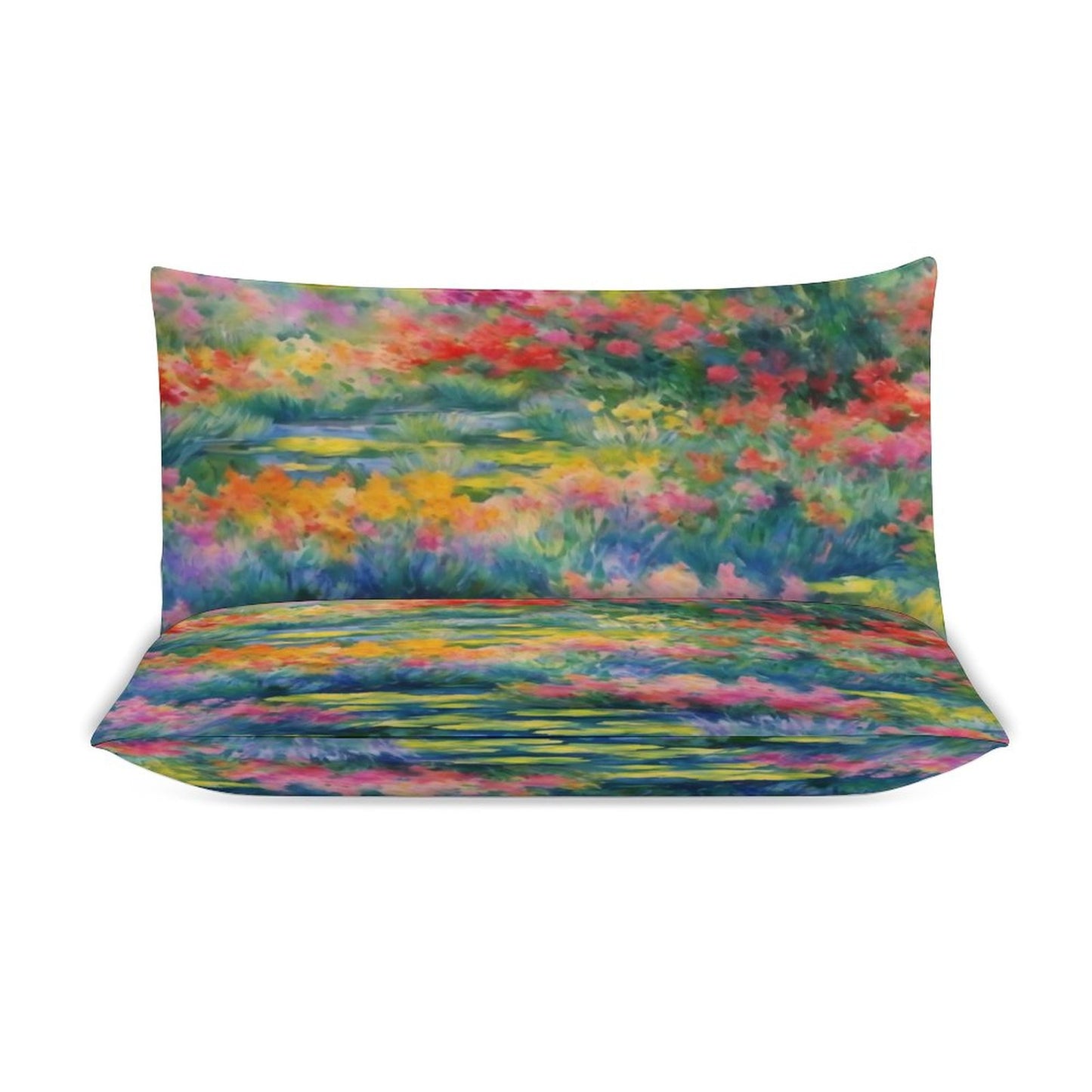 WILDFLOWER POND 3-Piece Bedding Set-90"x90"