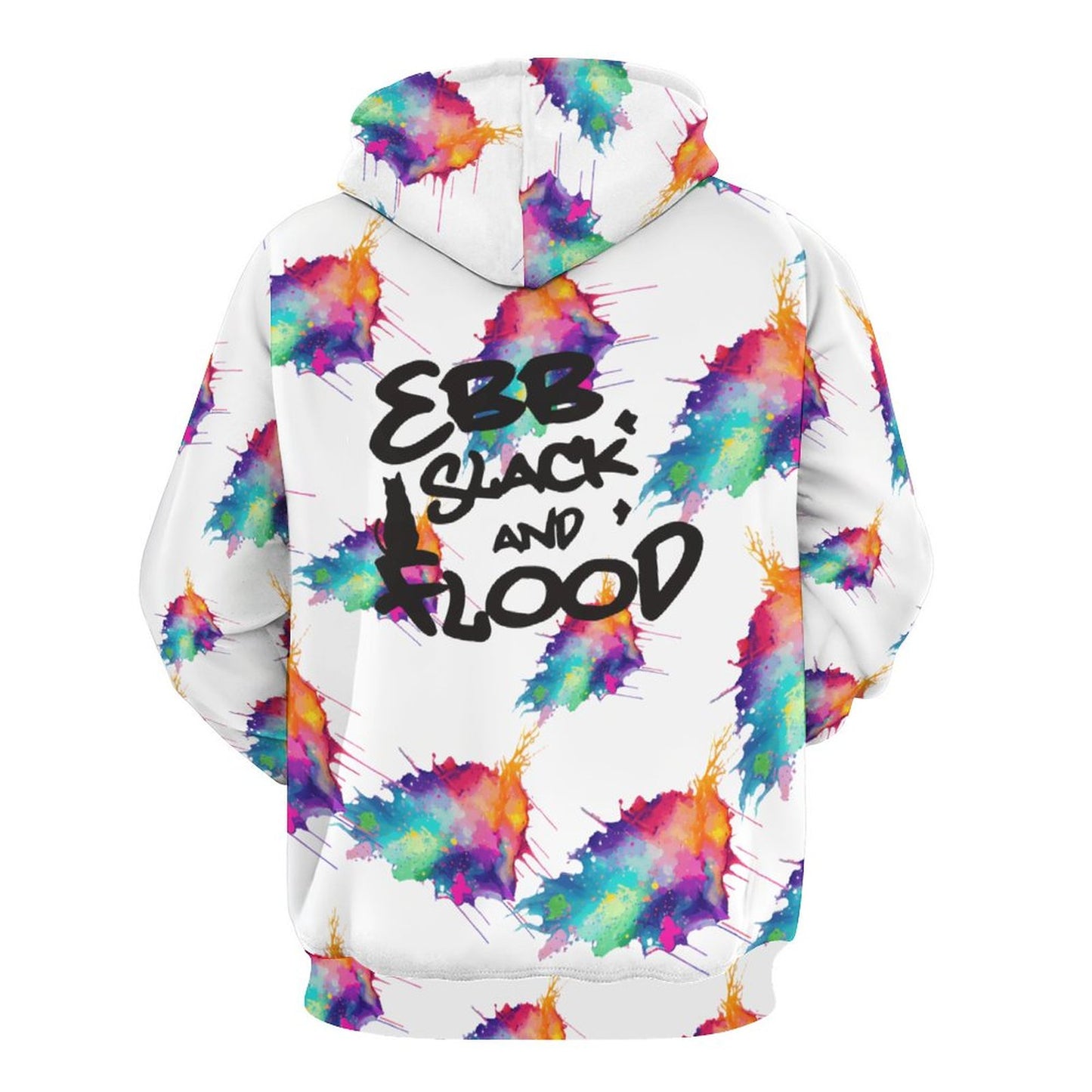 EBB SLACK FLOOD Hoodie with Double-layer Cap (All-Over Printing)