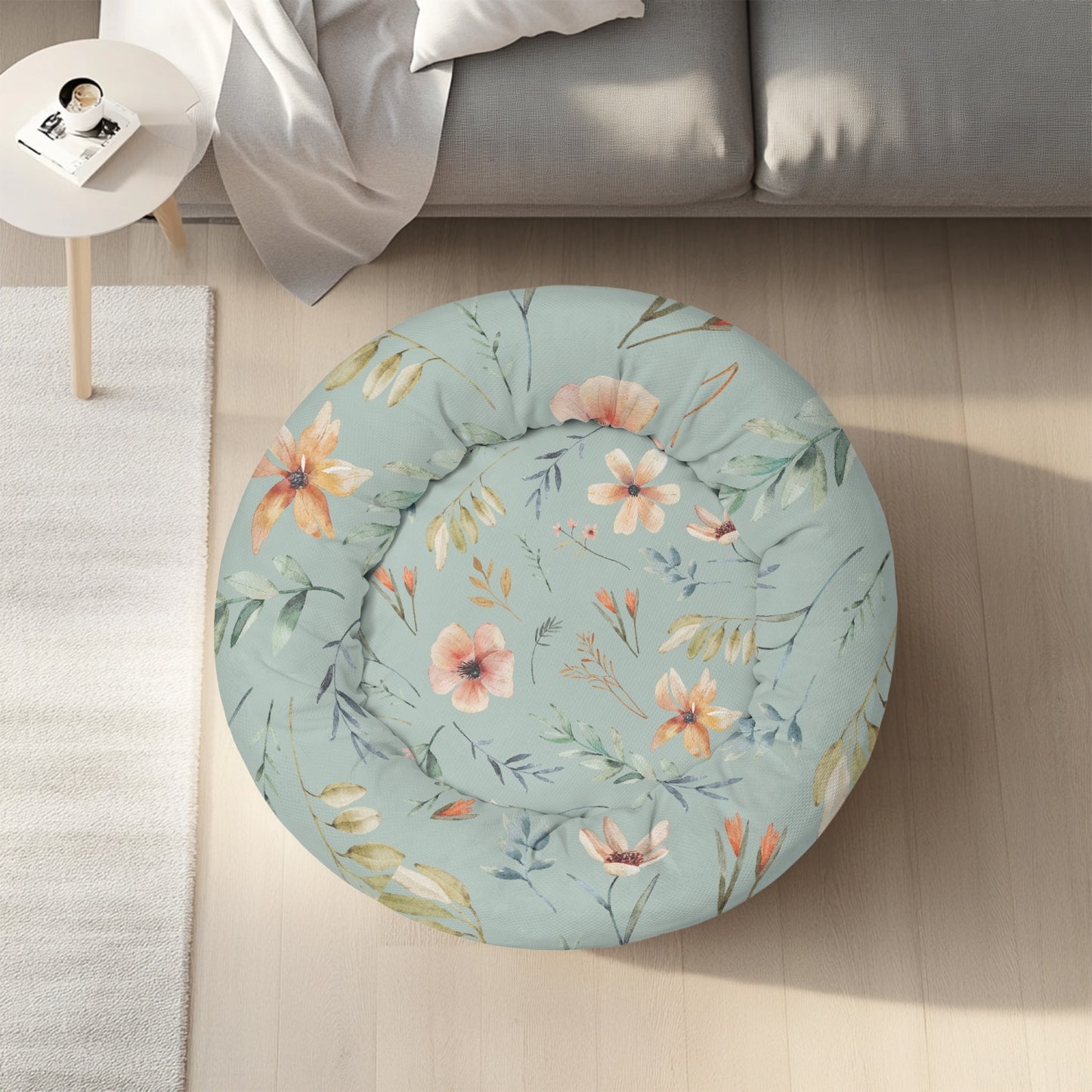 CUSTOM! Round Large Size Pet Bed