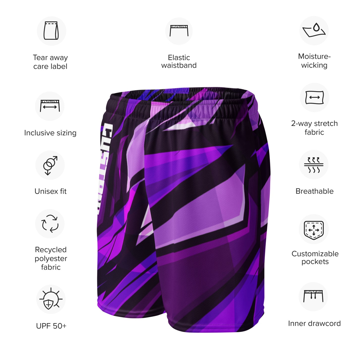 CATALOG Unisex mesh shorts