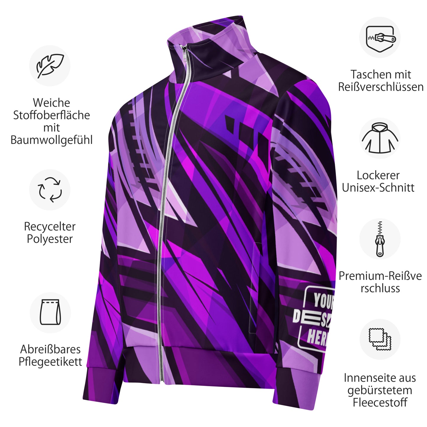 CATALOG AOP Unisex track jacket