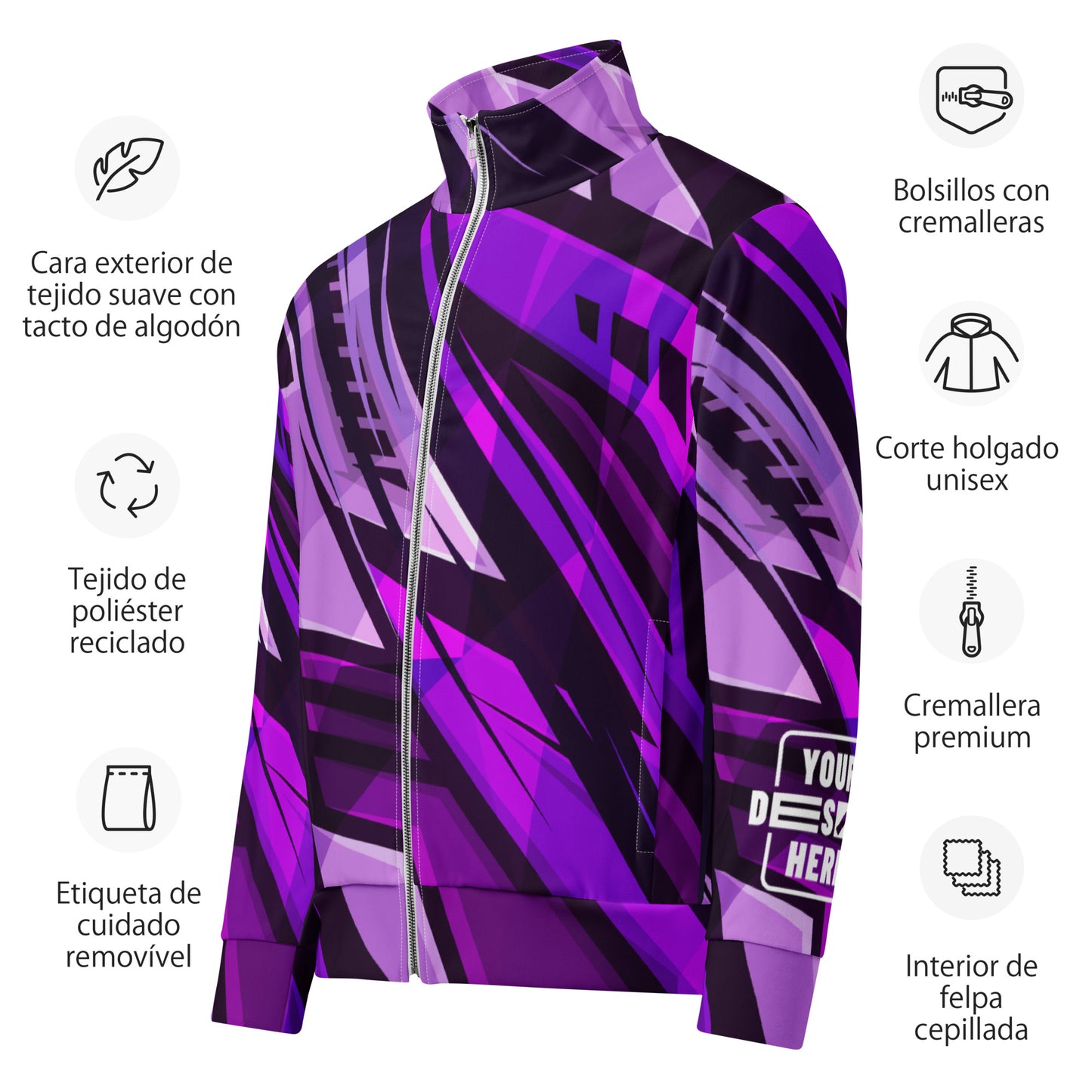CATALOG AOP Unisex track jacket