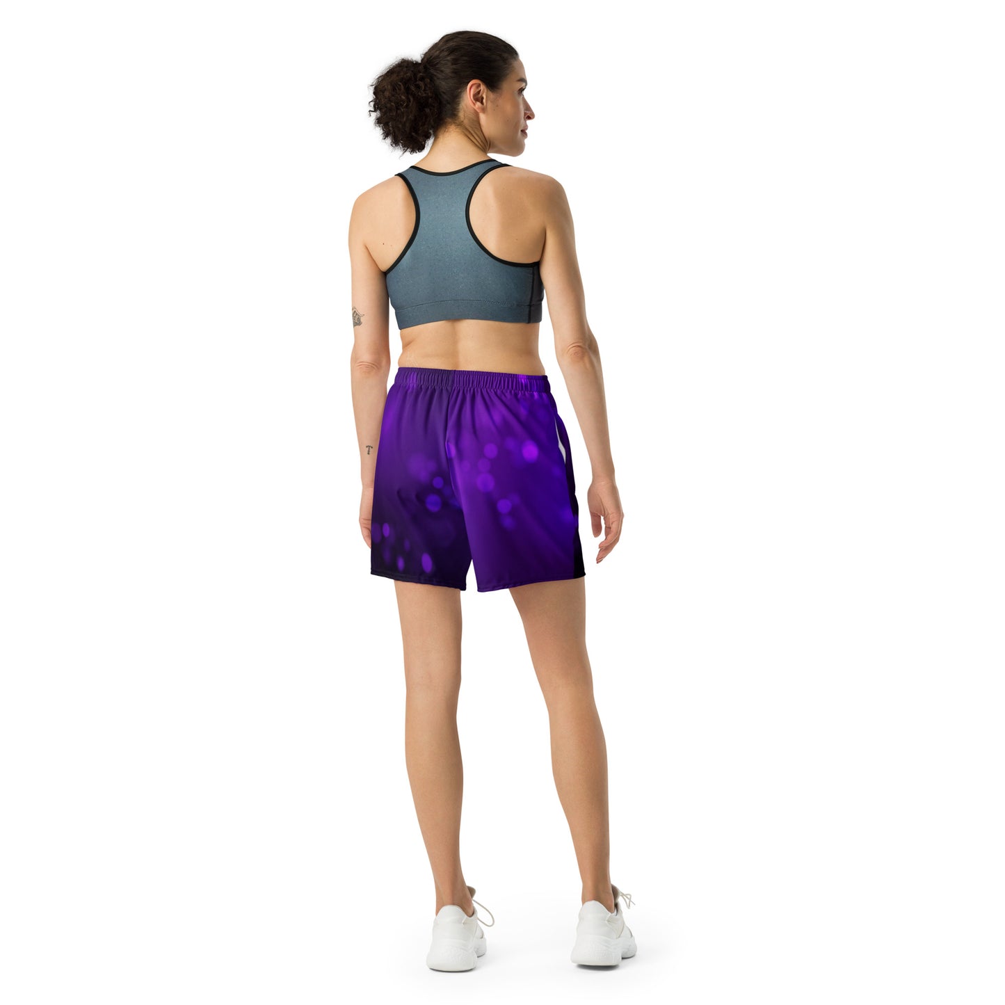 *ADULT SEAHAWKS CHEER Unisex Athletic Long Shorts