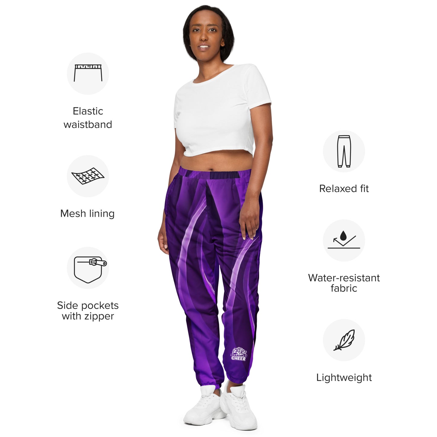*ADULT SEAHAWKS CHEER Unisex track pants