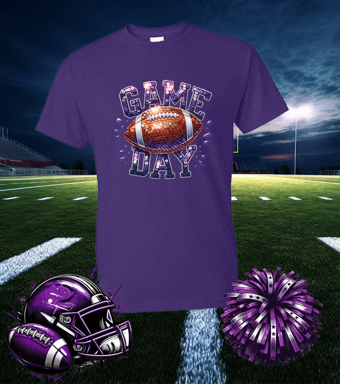 ANACORTES SPARKLE GAME DAY 50/50 TEE SHIRT