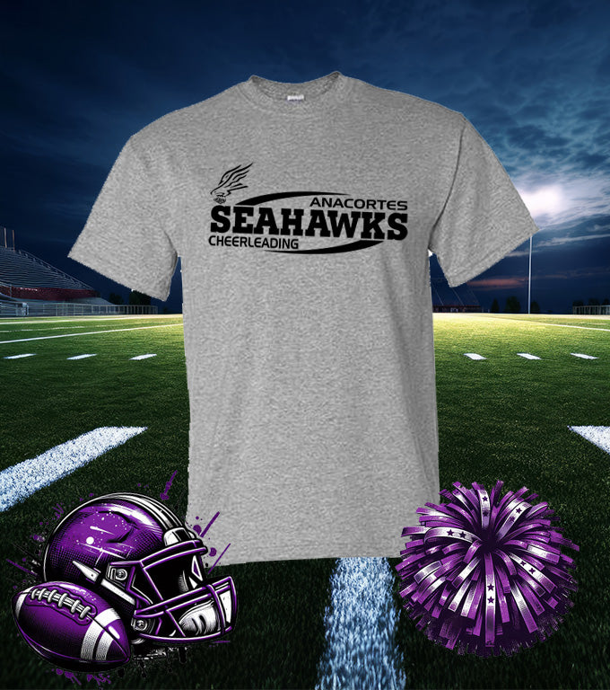 * ANACORTES SEAHAWKS YOUTH FOOTBALL - 50/50 TEE SHIRT
