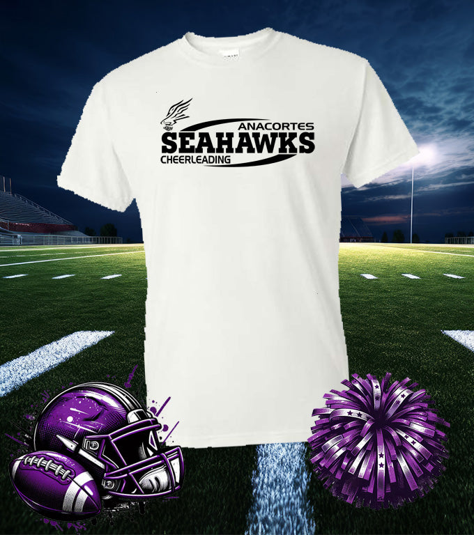 * ANACORTES SEAHAWKS YOUTH FOOTBALL - 50/50 TEE SHIRT