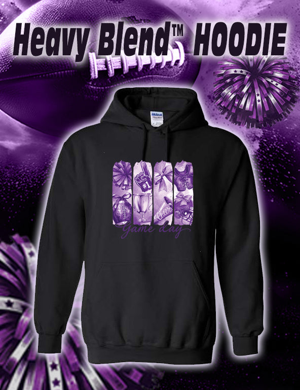 *FOOTBALL GAME DAY - 50/50 HOODIE