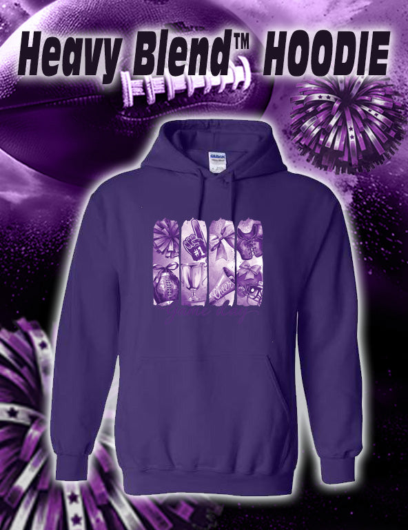 *FOOTBALL GAME DAY - 50/50 HOODIE
