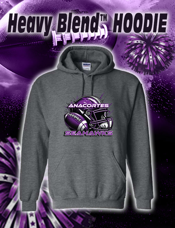 ANACORTES SEAHAWKS FOOTBALL * 50/50 HOODIE