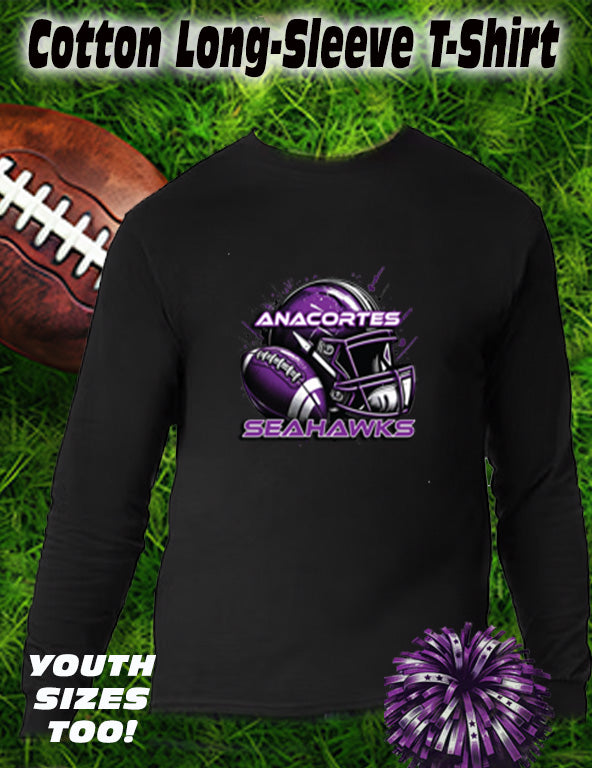 ANACORTES SEAHAWK FOOTBALL SPIRIT - LONG SLEEVE TEE