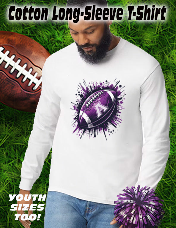 ANACORTES A FOOTBALL SPIRIT - LONG SLEEVE TEE