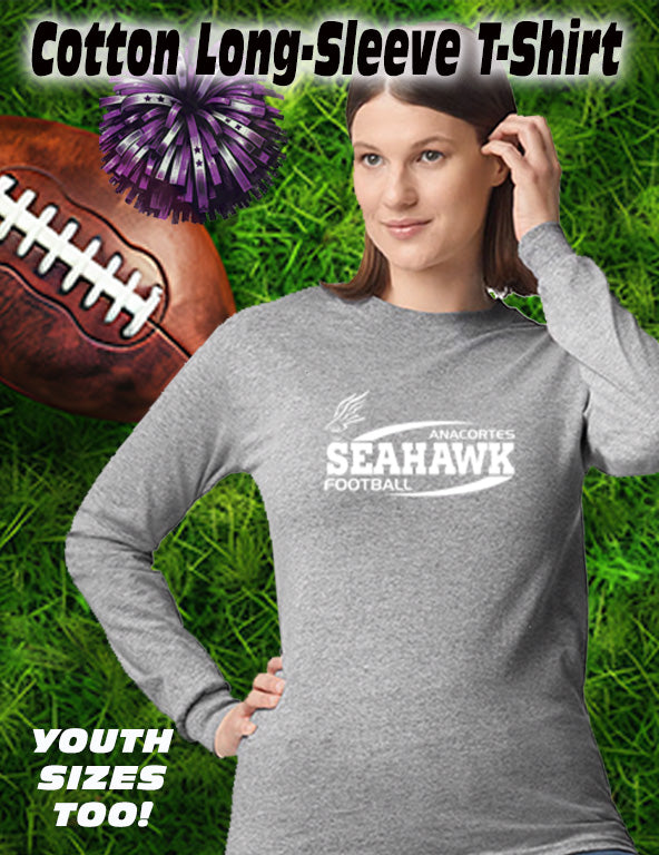 * ANACORTES SEAHAWKS YOUTH FOOTBALL - LONG SLEEVE TEE
