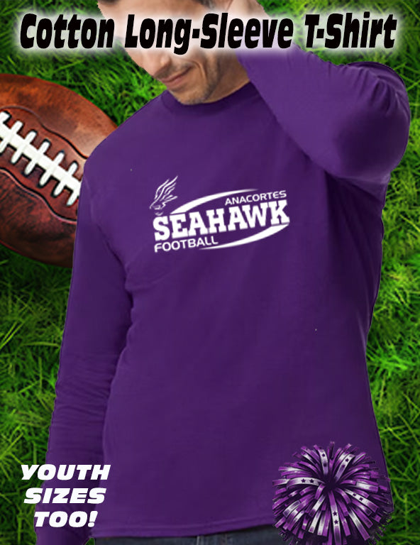 * ANACORTES SEAHAWKS YOUTH FOOTBALL - LONG SLEEVE TEE