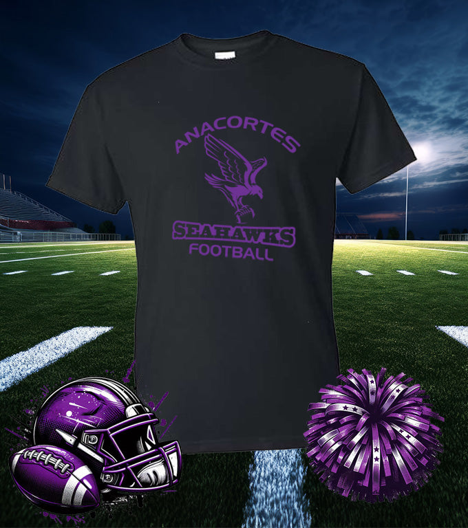 ANACORTES SEA*HAWKS YOUTH FOOTBALL - 50/50 TEE SHIRT