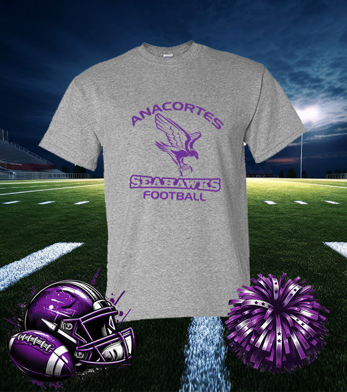 ANACORTES SEA*HAWKS YOUTH FOOTBALL - 50/50 TEE SHIRT