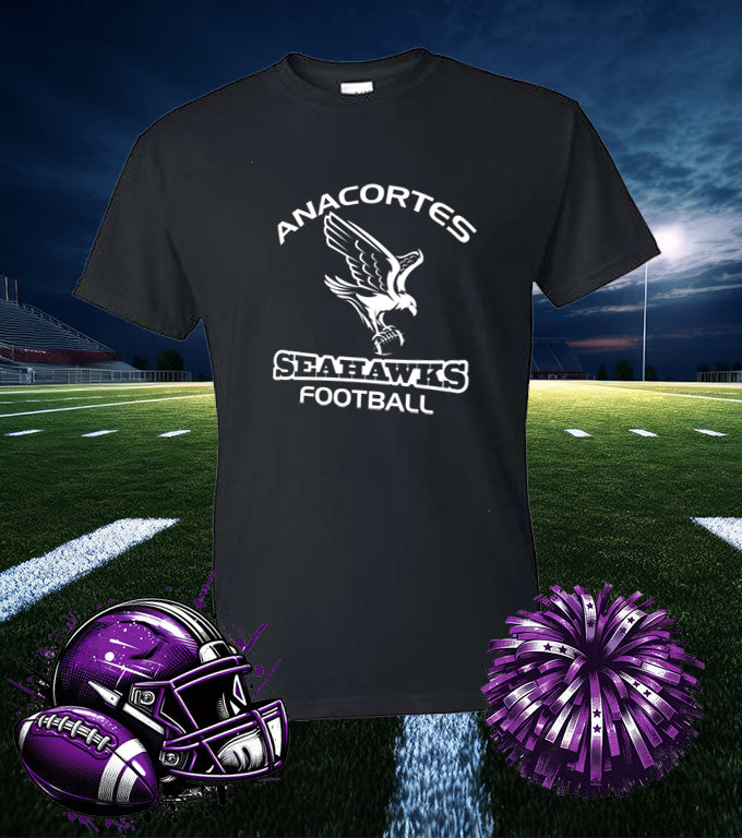 ANACORTES SEA*HAWKS YOUTH FOOTBALL - 50/50 TEE SHIRT
