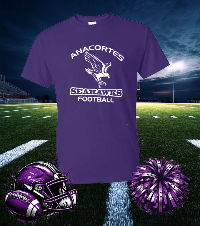 ANACORTES SEA*HAWKS YOUTH FOOTBALL - 50/50 TEE SHIRT