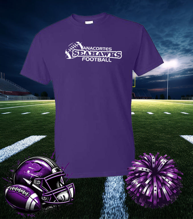 ANACORTES SEAHAWKS YOUTH FOOTBALL TEAM - 50/50 TEE SHIRT