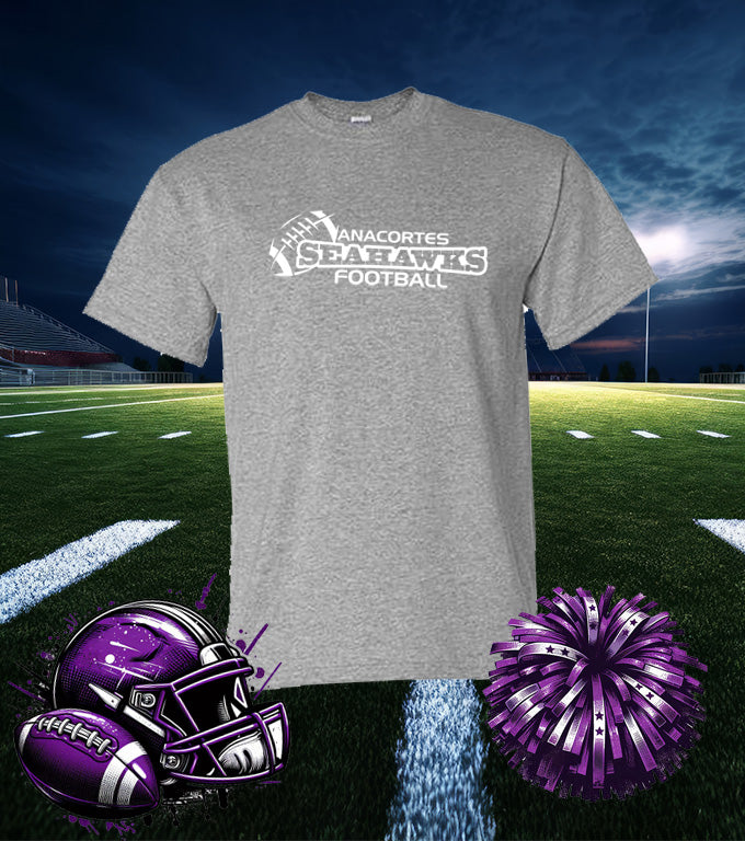 ANACORTES SEAHAWKS YOUTH FOOTBALL TEAM - 50/50 TEE SHIRT