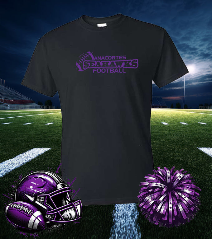 ANACORTES SEAHAWKS YOUTH FOOTBALL TEAM - 50/50 TEE SHIRT