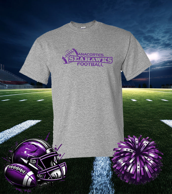 ANACORTES SEAHAWKS YOUTH FOOTBALL TEAM - 50/50 TEE SHIRT