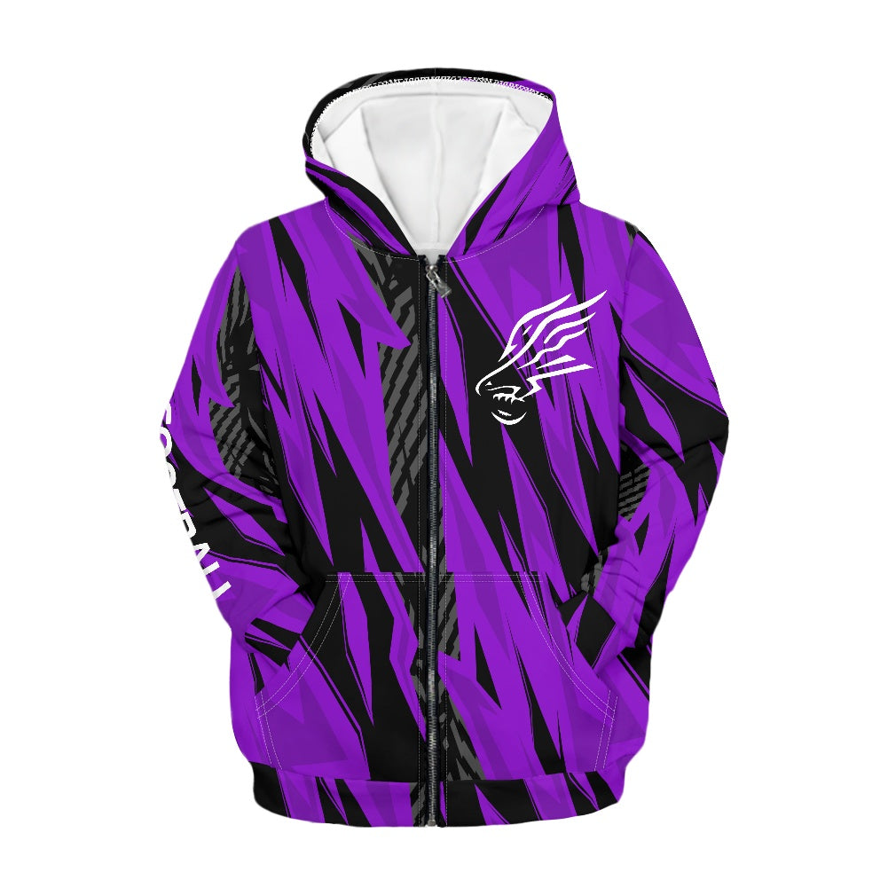 ANACORTES FOOTBALL Kids Zipper Hoddies