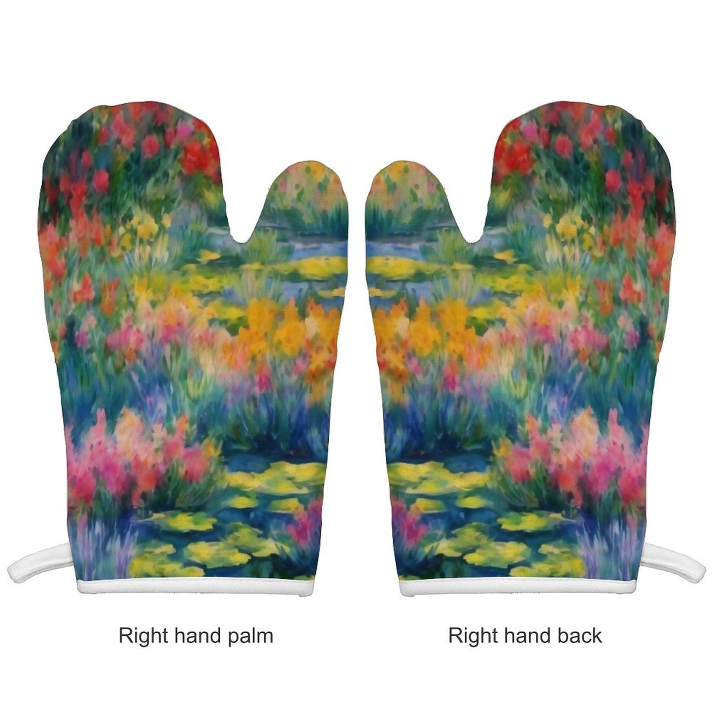 WILDFLOWER POND Oven Mitt Set of 2