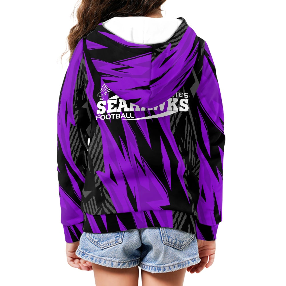 ANACORTES FOOTBALL Kids Zipper Hoddies