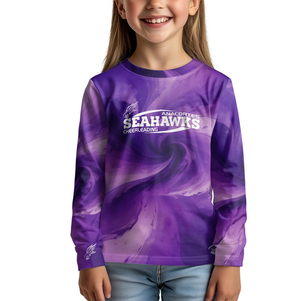 ANACORTES CHEERLEADING Children's long-sleeved T-shirt