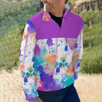 210gsm Plush Stand Collar Sweatshirt BAL (All-Over Printing)