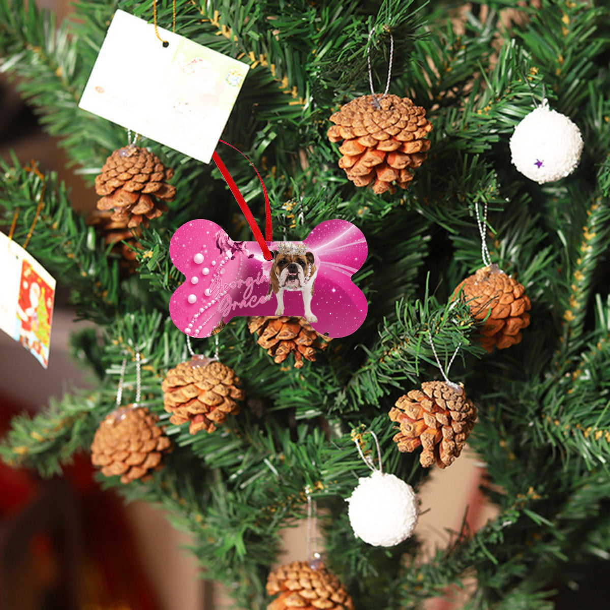 Christmas Day Bone Hanging (Single Side Printing) | High quality metal aluminum