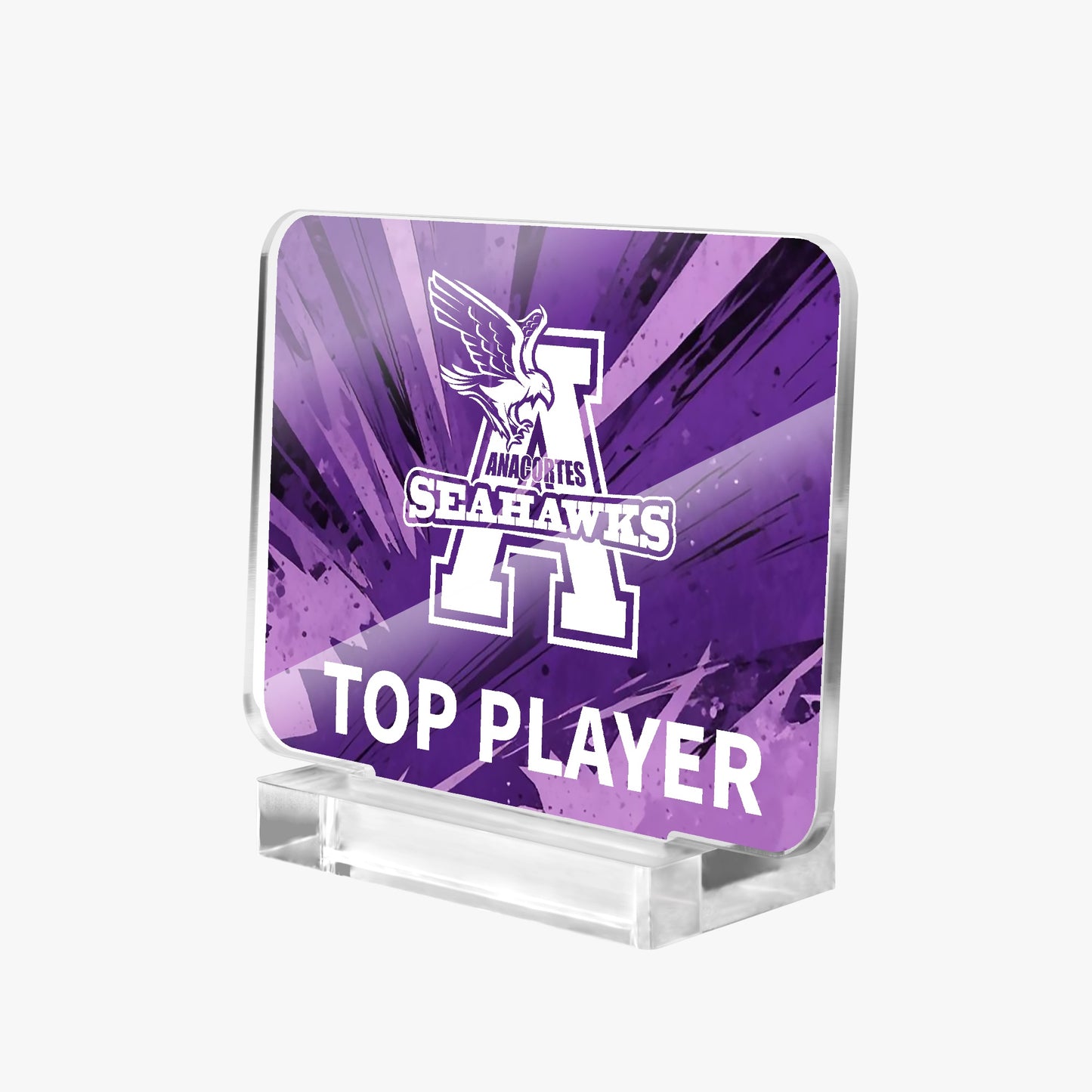 1063. Acrylic Plaque with Stand - Rectangle