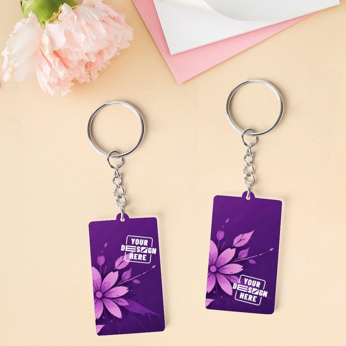 Acrylic Keychain (Dual-sided Printing)